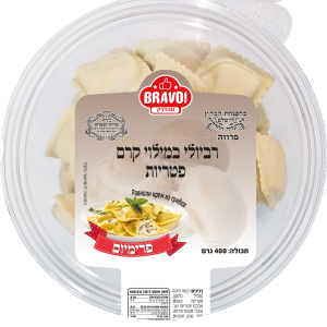 Равиоли с грибным кремом